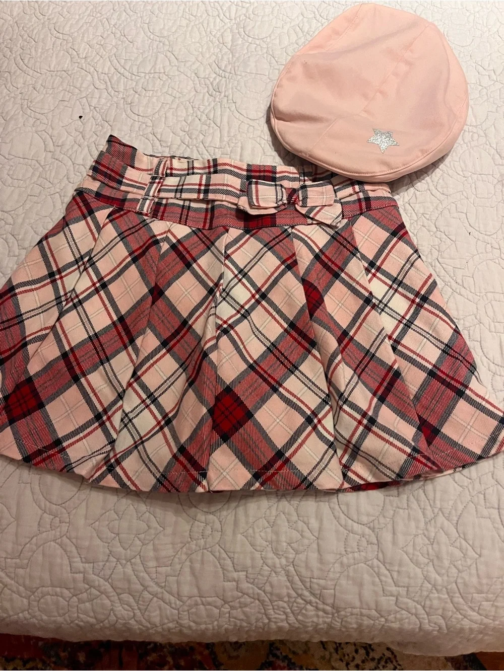 Gymboree Pink and Red Plaid Girls' Shorts